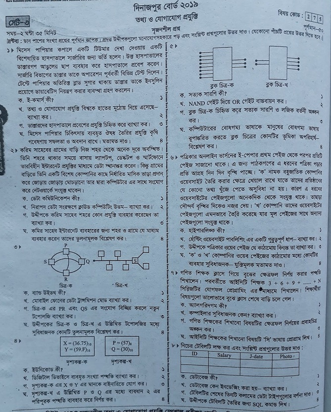 Hsc Graph Chart Board Question 2019 With Answers 